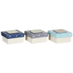 East Of India Baby Triple Box Set Blue -Home Furnishings Store east of india triple baby box 1561 3