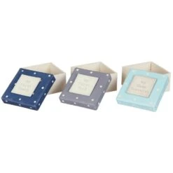 East Of India Baby Triple Box Set Blue -Home Furnishings Store east of india triple baby box 1561 4