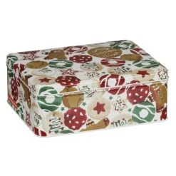 Emma Bridgewater Christmas Biscuits Deep Rectangular Tin