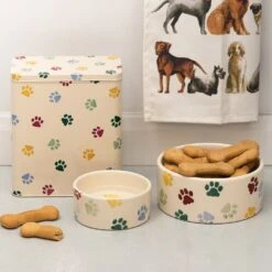 Emma Bridgewater Polka Paws Treat Tin 7 Emma Bridgewater Polka Paws Treat Tin -Home Furnishings Store elite emma bridgewater pd3033 polka paws dog treat tin lifestyle