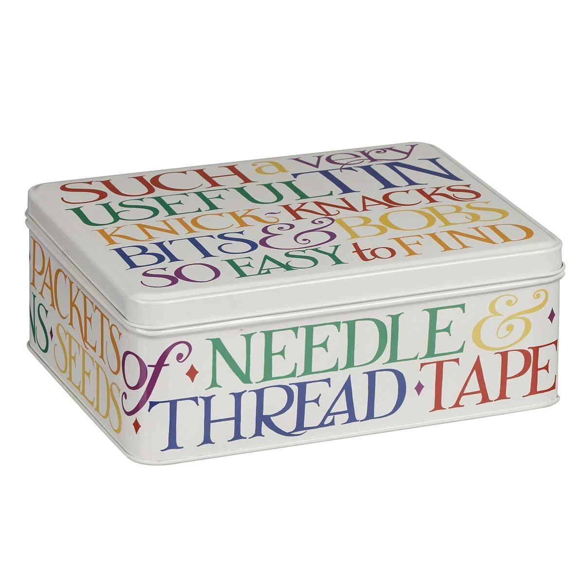 Emma Bridgewater Rainbow Toast Deep Rectangular Tin 3 Emma Bridgewater Rainbow Toast Deep Rectangular Tin