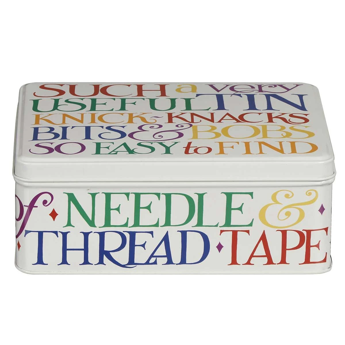 Emma Bridgewater Rainbow Toast Deep Rectangular Tin 4 Emma Bridgewater Rainbow Toast Deep Rectangular Tin - Image 2
