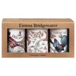 Emma Bridgewater Game Birds Set Of Three Round Caddies