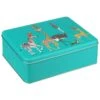 Sara Miller Animal Parade Extra Large Rectangular Tin -Home Furnishings Store elite sm3047 sara miller animal parade extra large rectangular tin 1
