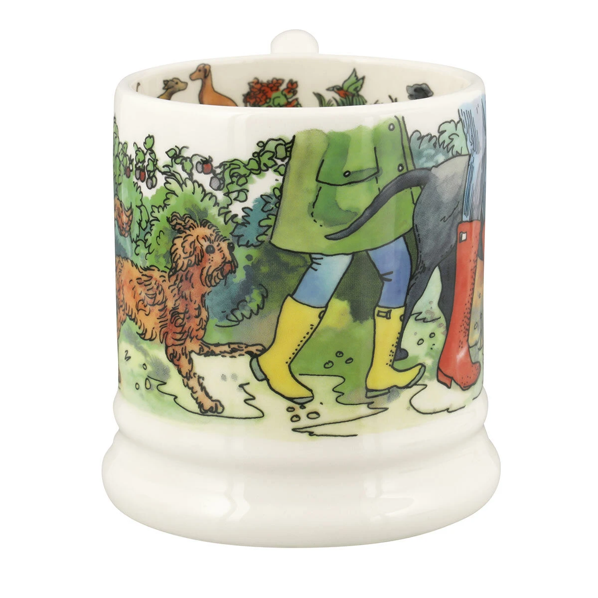 Emma Bridgewater The Good Life Favourite Dog Walks Half Pint Mug 6 Emma Bridgewater The Good Life Favourite Dog Walks Half Pint Mug - Image 4