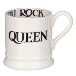 Emma Bridgewater Black Toast King Of Cool & Queen Of Rock Set Of Two Half Pint Mugs 13 Emma Bridgewater Black Toast King Of Cool & Queen Of Rock Set Of Two Half Pint Mugs -Home Furnishings Store emma bridgewater 1kiq010013 king of cool queen of rock mugs 4