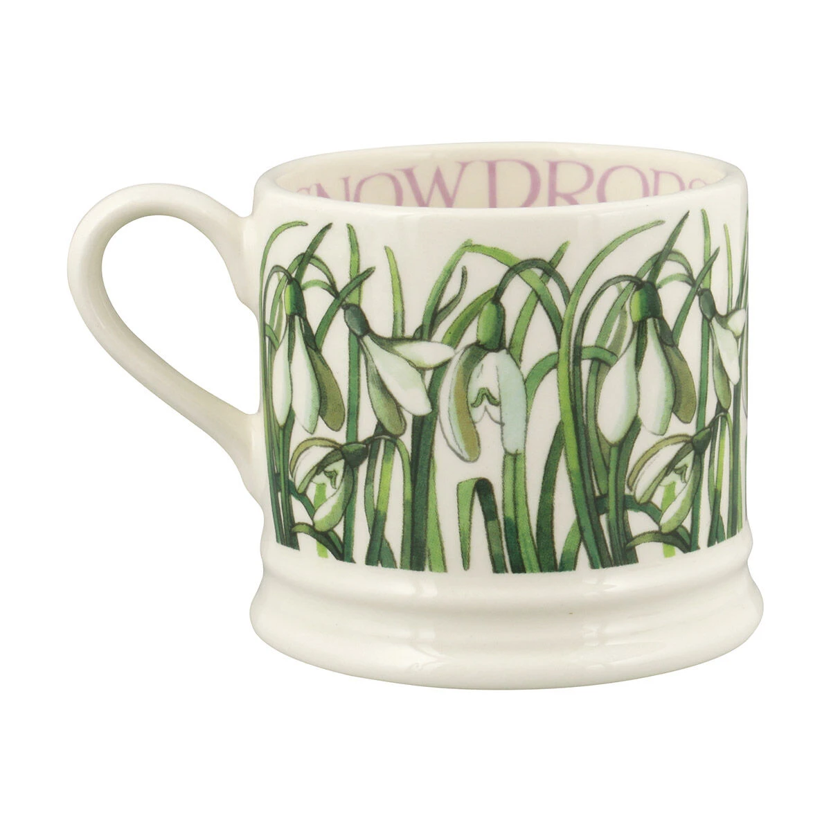 Emma Bridgewater Flowers Snowdrop Small Mug 5 Emma Bridgewater Flowers Snowdrop Small Mug - Image 3