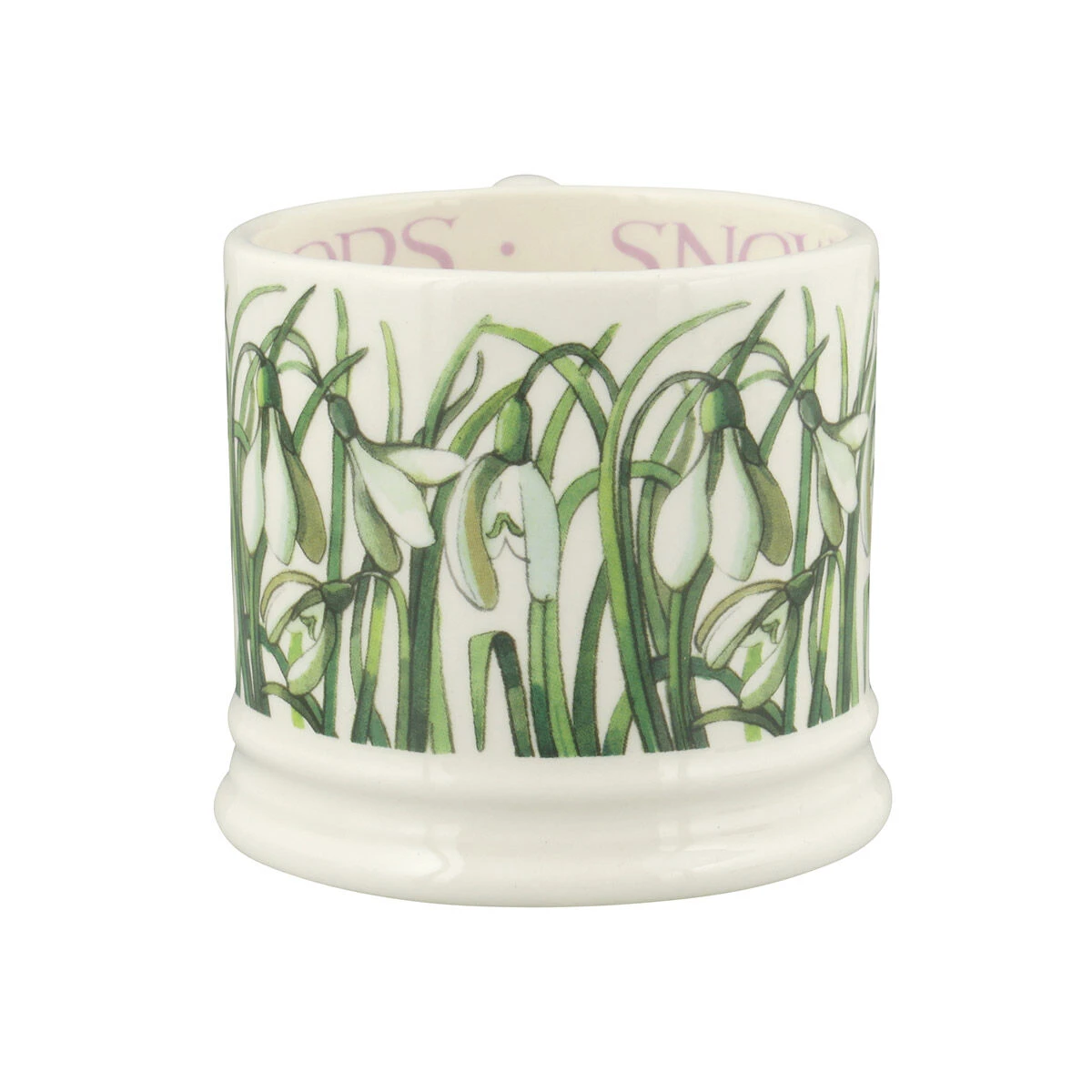 Emma Bridgewater Flowers Snowdrop Small Mug 4 Emma Bridgewater Flowers Snowdrop Small Mug - Image 2