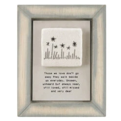 East Of India Embroidered ‘Those We Love’ Square Picture 8 East Of India Embroidered ‘Those We Love’ Square Picture -Home Furnishings Store eoi 5041 east of india embroidered those we love square picture 1