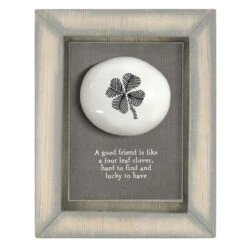 East Of India ‘Shamrock’ Pebble Picture -Home Furnishings Store eoi 5125 east of india pebble picture shamrock 1