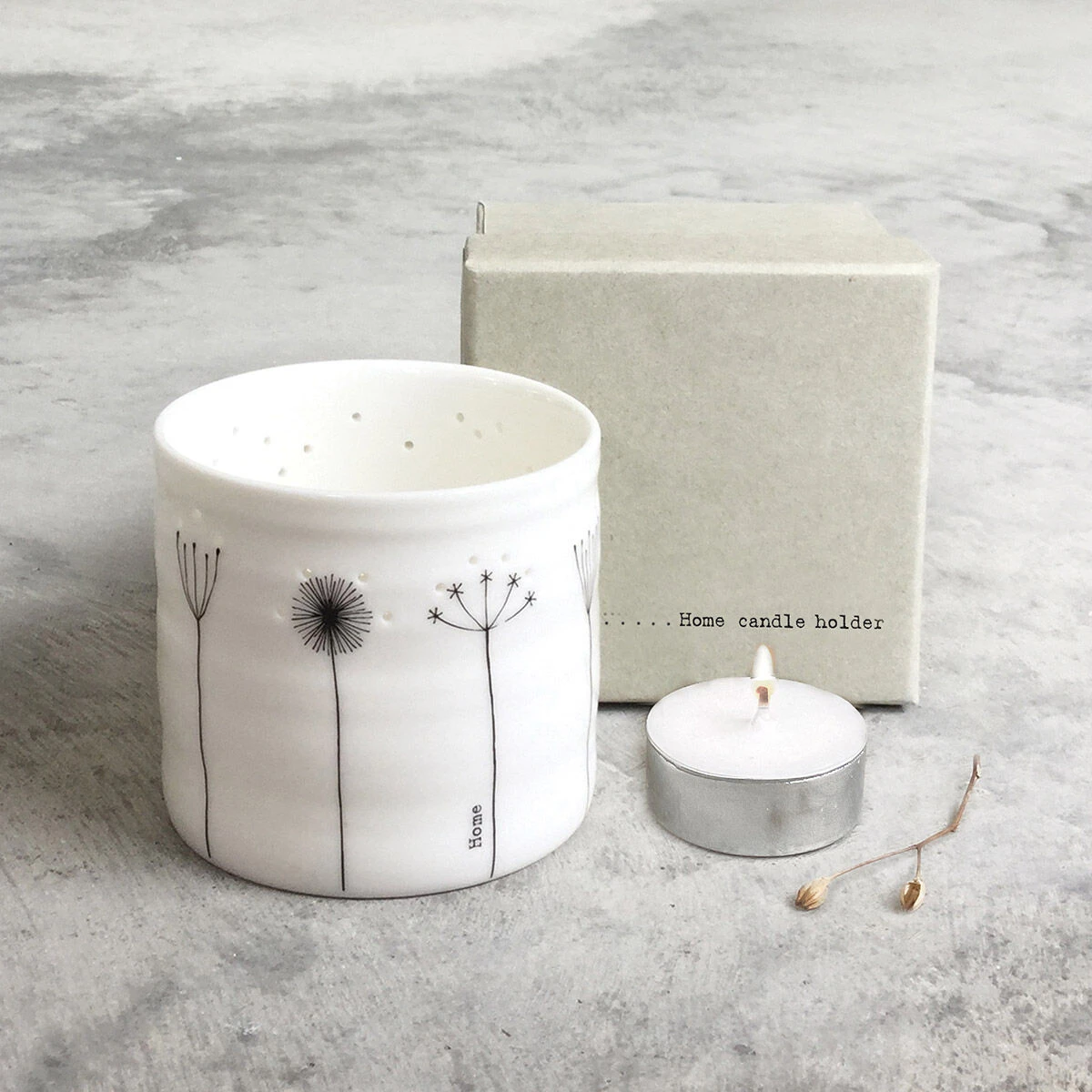 East Of India ‘Stems’ Tea Light Holder 5 East Of India ‘Stems’ Tea Light Holder - Image 3