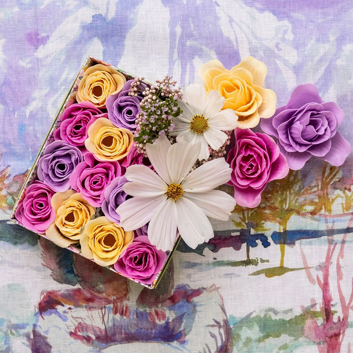 Heathcote & Ivory Flower Of Focus Soap Bathing Flowers 6 Heathcote & Ivory Flower Of Focus Soap Bathing Flowers - Image 4