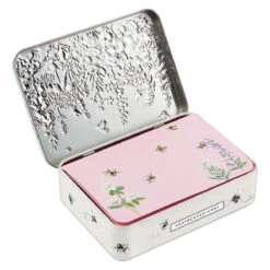 Heathcote & Ivory Busy Bees Hand & Lip Tin -Home Furnishings Store fg2730 heathcote ivory busy bees hand lip tin 04