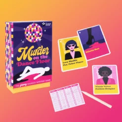 Murder On The Dancefloor Game -Home Furnishings Store fizz 100034 murder on the dance floor game 2