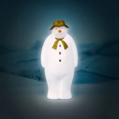 The Snowman Shaped Mood Light -Home Furnishings Store fizz 2011 snowman mood light 1