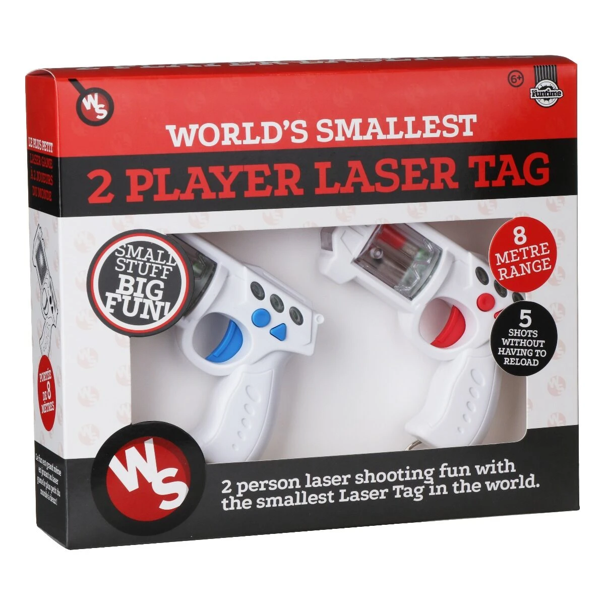 Funtime World’s Smallest Two Player Laser Tag 4 Funtime World’s Smallest Two Player Laser Tag - Image 2