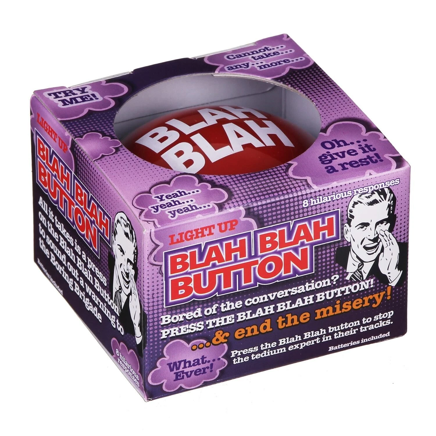 Funtime Blah Blah Button 4 Funtime Blah Blah Button - Image 2