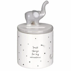 Home Furnishings Store -Home Furnishings Store gb06977 container group send with love ceramic elephant money pot 1