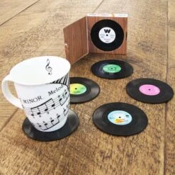 Gift Republic Boxed Vinyl Coasters