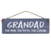 The Giggle Gift Co ‘Grandad’ Wooden Sign 1 The Giggle Gift Co ‘Grandad’ Wooden Sign -Home Furnishings Store giggle gift co mp010 grandad the man the myth the legend wooden sign