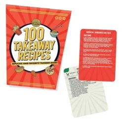 Gift Republic 100 Takeaway Recipes Cards -Home Furnishings Store gr820033 gift republic 100 takeaway recipes cards 3
