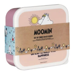 Moomin Set Of 3 Snack Boxes