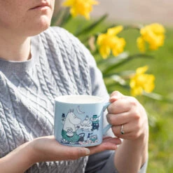 Moomin ‘Oh, I Love Coffee!’ Boxed Mug -Home Furnishings Store half moon bay mugbmo06 moomin boxed mug lifestyle m