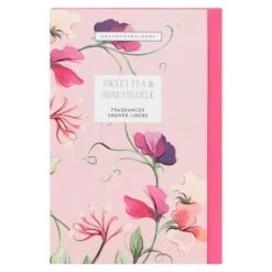 Heathcote & Ivory Sweet Pea & Honeysuckle Scented Drawer Liners