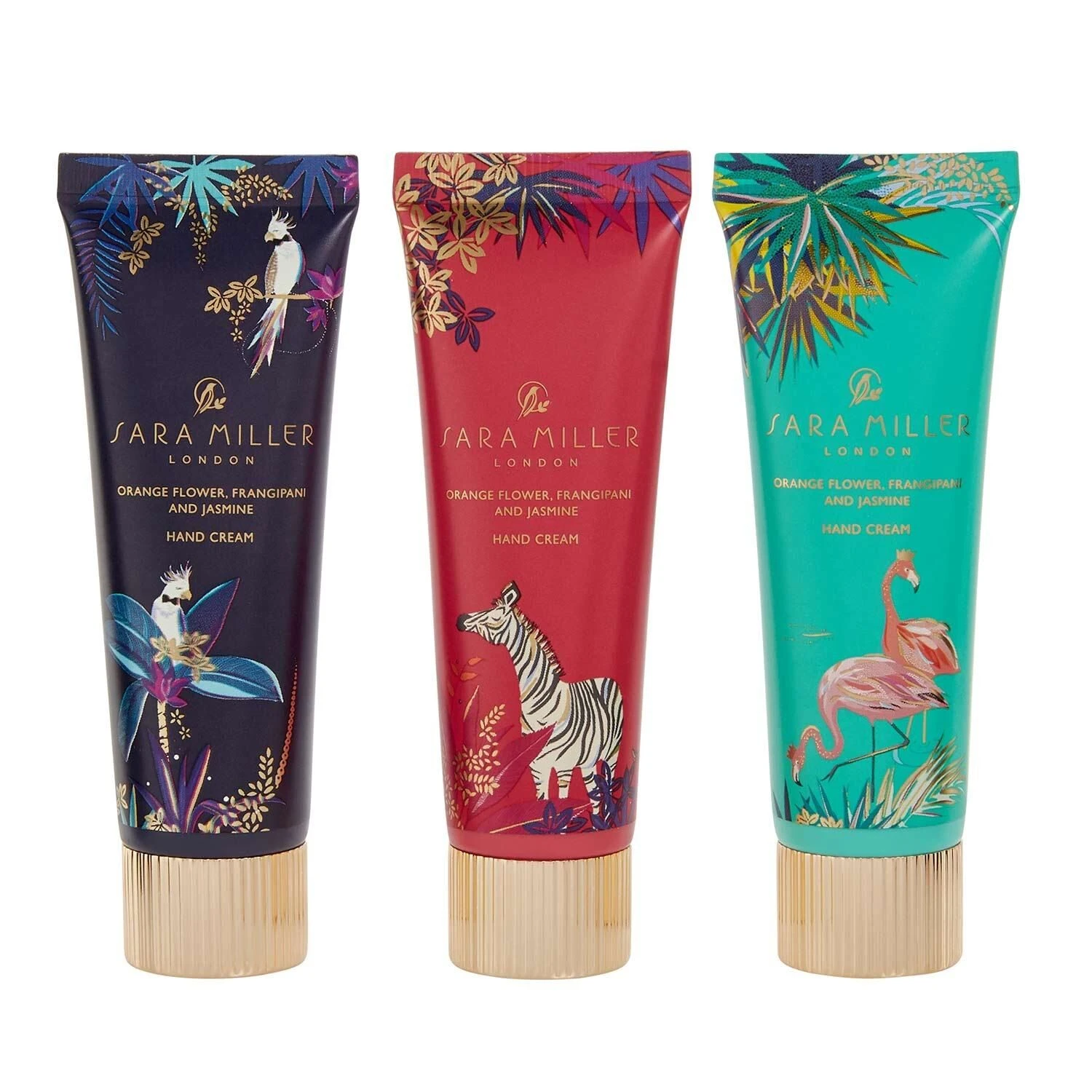 Sara Miller Tahiti Orange Flower, Frangipani & Jasmine Hand Cream Trilogy 5 Sara Miller Tahiti Orange Flower, Frangipani & Jasmine Hand Cream Trilogy - Image 3