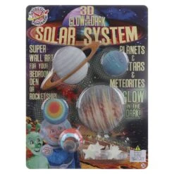 Glow In The Dark Solar System Wall Art