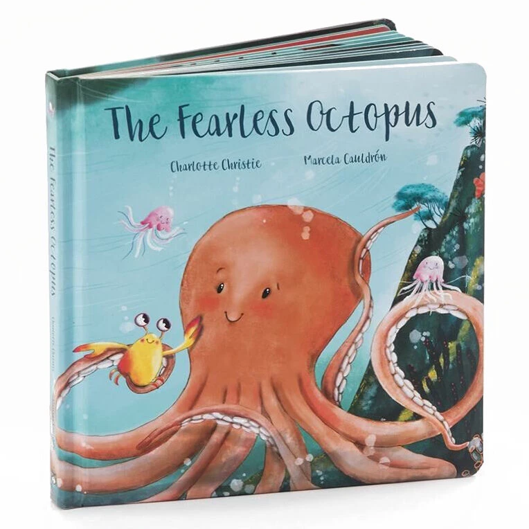 Jellycat The Fearless Octopus Hardback Book 4 Jellycat The Fearless Octopus Hardback Book - Image 2