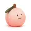 Jellycat Fabulous Fruit Peach -Home Furnishings Store jellycat fabf6peach fabulous fruit peach 1