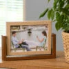 Shudehill Two Tone Wood 7x4 Rotating Landscape Photo Frame -Home Furnishings Store joe davies 332261 shudehill two tone wood 7x4 landscape photo frame lifestyle 1