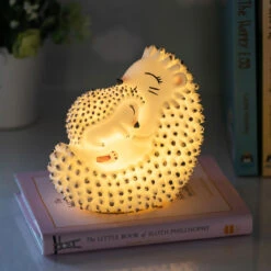 House Of Disaster LED Rechargeable Hedgehog And Baby Mini Lamp -Home Furnishings Store ledhedba house of disaster led rechargeable hedgehog and baby mini lamp ls2