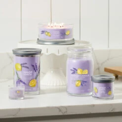 Yankee Candle Lemon Lavender Signature Large Tumbler Candle 11 Yankee Candle Lemon Lavender Signature Large Tumbler Candle -Home Furnishings Store lemon lavender signature collection lifestyle 1 3