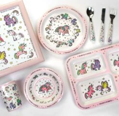 Leonardo's Little Stars Unicorns Cutlery Set -Home Furnishings Store leonardos little stars lifestyles 03 4
