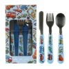 Leonardo's Little Stars Vehicles Cutlery Set -Home Furnishings Store leonardos little stars lp42482 vehicles cutlery set 3