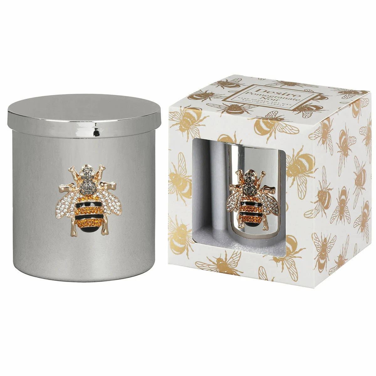 Desire Golden Bee Pomegranate Noir Soy Wax Candle 3 Desire Golden Bee Pomegranate Noir Soy Wax Candle