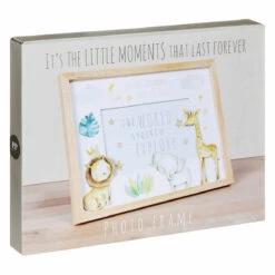 Little Moments Safari 4x6 Wooden Photo Frame -Home Furnishings Store lesser and pavey lp49278 little moments safari 4x6 wooden photo frame 3