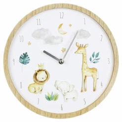 Little Moments Safari 30cm Wall Clock