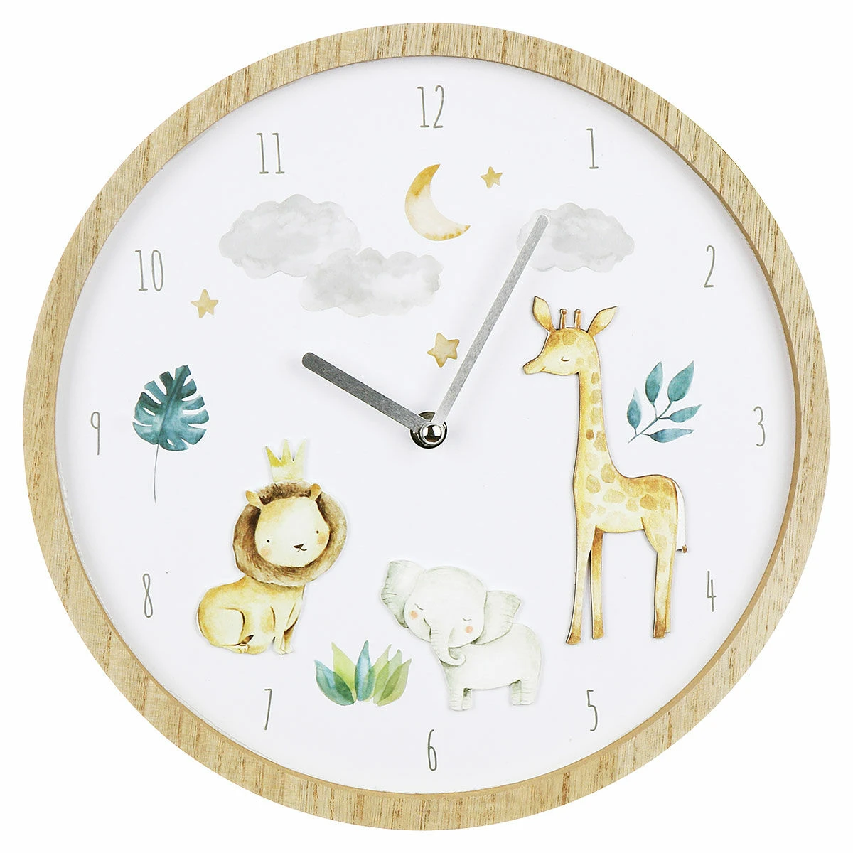 Little Moments Safari 30cm Wall Clock 3 Little Moments Safari 30cm Wall Clock