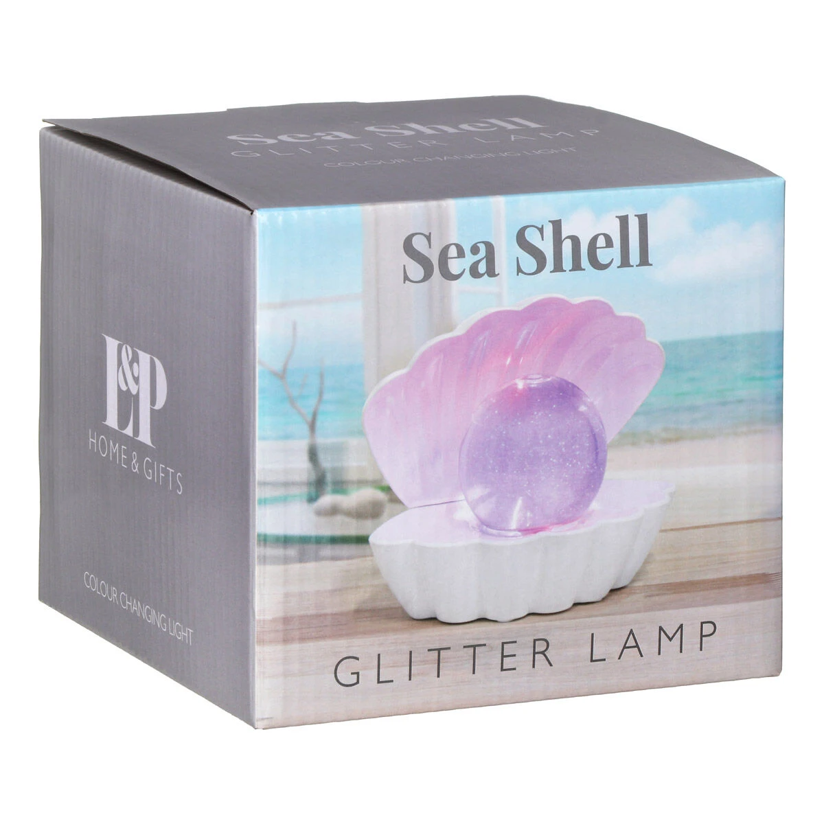 White Glitter Pearl Seashell Colour Changing Mood Light 5 White Glitter Pearl Seashell Colour Changing Mood Light - Image 3
