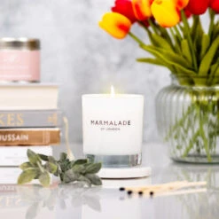 Marmalade Of London Pacific Orchid & Sea Salt 230g Luxury Glass Soy Candle 20 Marmalade Of London Pacific Orchid & Sea Salt 230g Luxury Glass Soy Candle -Home Furnishings Store marmalade 230g luxury glass candle lifestyle 2 5