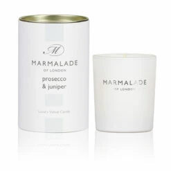 Marmalade Of London Prosecco & Juniper 70g Votive Glass Soy Candle