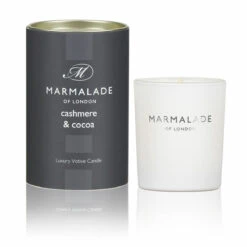 Marmalade Of London Cashmere & Cocoa 70g Votive Glass Soy Candle