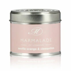 Marmalade Of London Seville Orange & Clementine 210g Tin Soy Candle