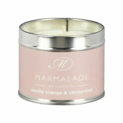 Marmalade Of London Seville Orange & Clementine 210g Tin Soy Candle -Home Furnishings Store marmalade of london 11616 seville orange clementine 210g tin soy candle 2