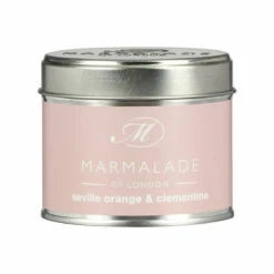 Marmalade Of London Seville Orange & Clementine 210g Tin Soy Candle -Home Furnishings Store marmalade of london 11616 seville orange clementine 210g tin soy candle 4