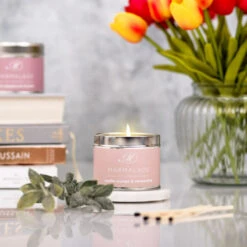 Marmalade Of London Seville Orange & Clementine 210g Tin Soy Candle -Home Furnishings Store marmalade of london 11616 seville orange clementine 210g tin soy candle lifestyle 3