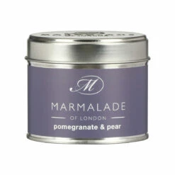 Marmalade Of London Pomegranate & Pear 210g Tin Soy Candle -Home Furnishings Store marmalade of london 11654 pomegranate pear 210g tin soy candle 4